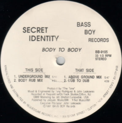 SECRET IDENTITY - Body To Body