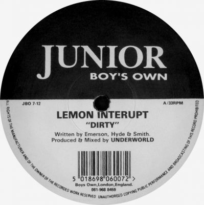 LEMON INTERUPT - Dirty / Minniapolis