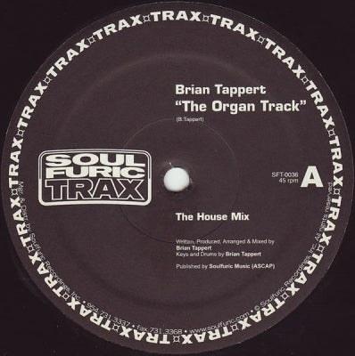 BRIAN TAPPERT - The Organ Track