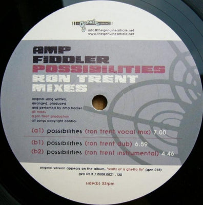 AMP FIDDLER - Possibilites