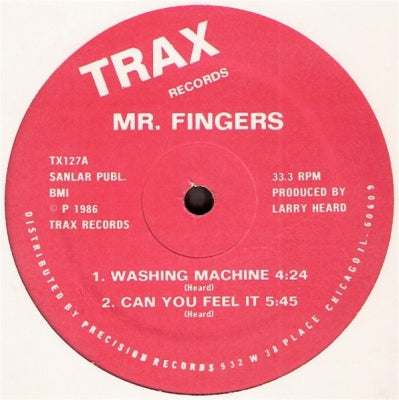 MR. FINGERS - Washing Machine / Can You Feel It / Beyond The Clouds