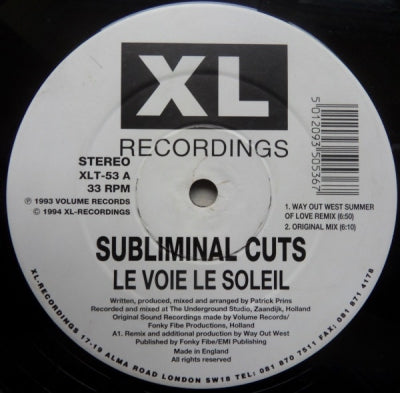 SUBLIMINAL CUTS - Le Voie Le Soleil