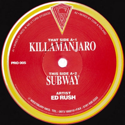 ED RUSH - Killamanjaro / Subway