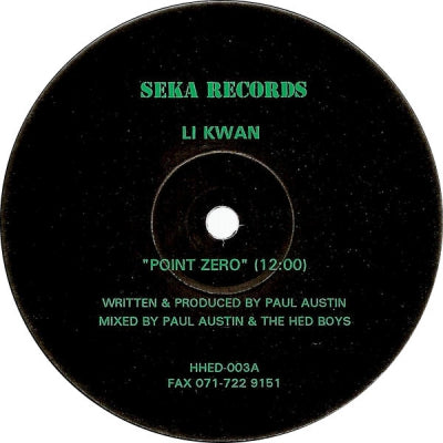 LI KWAN - I Need A Man /  Point Zero