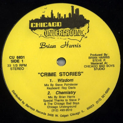 BRIAN HARRIS - Crime Stories