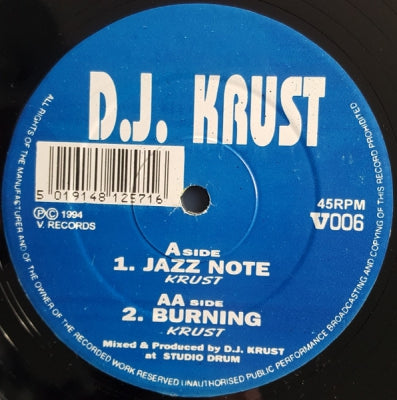 DJ KRUST - Jazz Note / Burning