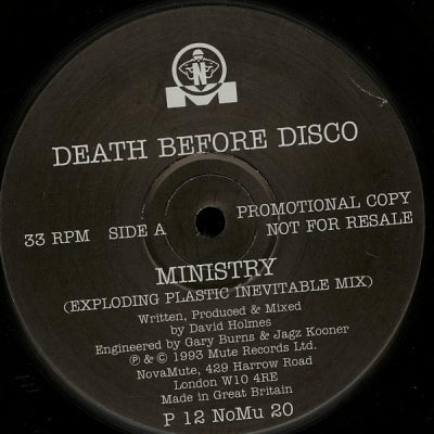 DEATH BEFORE DISCO / SCUBADEVILS - Ministry / Celestial Symphony