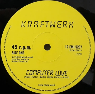 KRAFTWERK - Computer Love / The Model