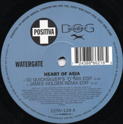 WATERGATE - Merry Christmas Mr. Lawrence (Heart Of Asia)