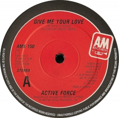 ACTIVE FORCE - Give Me Your Love