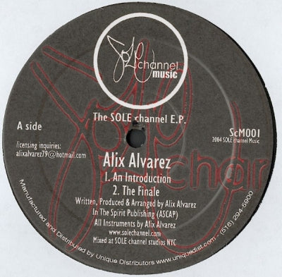 MR. V / ALEX ALVAREZ - Soul Channel E.P. An Introduction / The Finale / Revolution / In Loving Memory