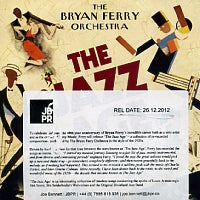 THE BRYAN FERRY ORCHESTRA - The Jazz Age