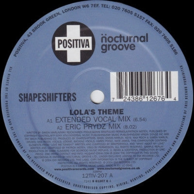 THE SHAPESHIFTERS - Lola's Theme