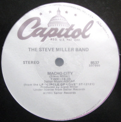 THE STEVE MILLER BAND - Macho City / Abracadabra