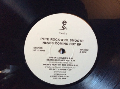 PETE ROCK and CL SMOOTH - Never Coming Out EP