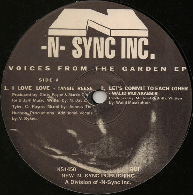 VARIOUS - Voices From The Garden EP