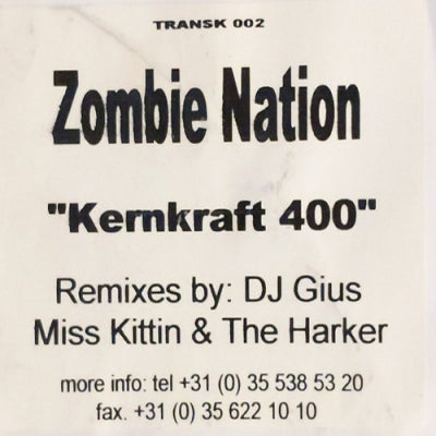 ZOMBIE NATION - Kernkraft 400