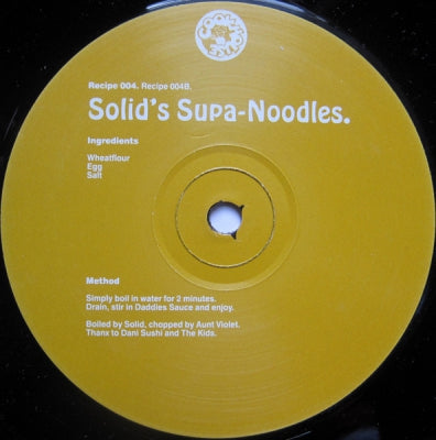 SOLID'S SUPA-NOODLES - Full Length Noodles / Sushi & Noodles / Cut Up Noodles