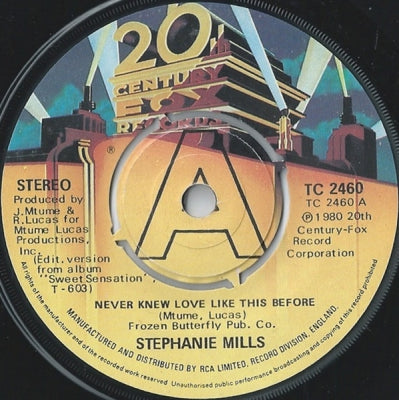 STEPHANIE MILLS - Never Knew Love Like This Before / Still Mine – Vinyl ...