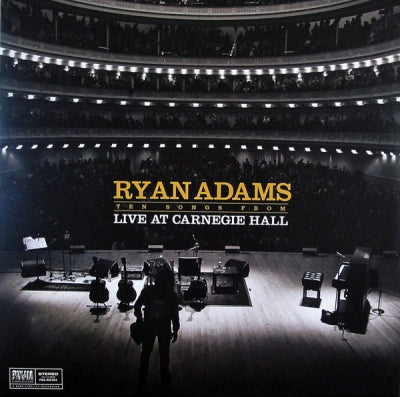 RYAN ADAMS - Ten Songs From Live At Carnegie Hall